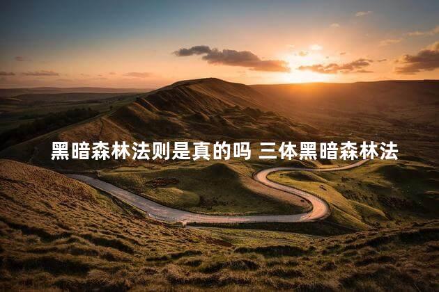 黑暗森林法则是真的吗 三体黑暗森林法则三大定律